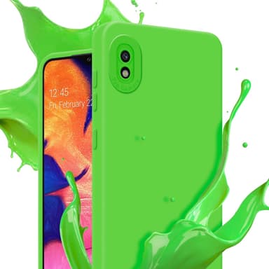 Samsung Galaxy A10 silikondeksel case (grønn)