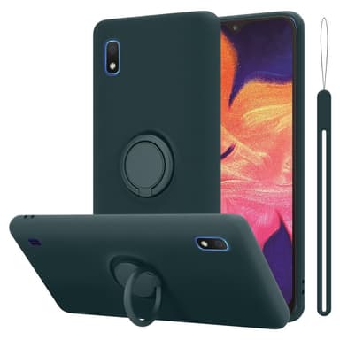 Samsung Galaxy A10 / M10 Deksel Ring Case (grønn)