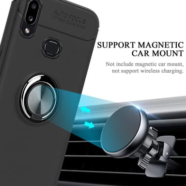 Samsung Galaxy A10s / M01s silikondeksel cover (svart)