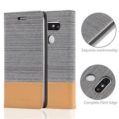 LG G5 lommebokdeksel etui (grå)