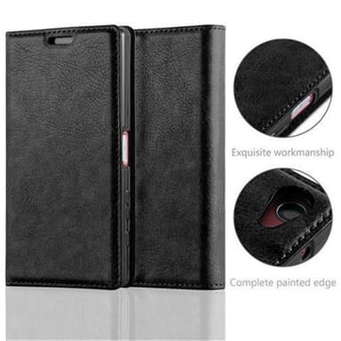 Sony Xperia Z5 COMPACT lommebokdeksel case (svart)