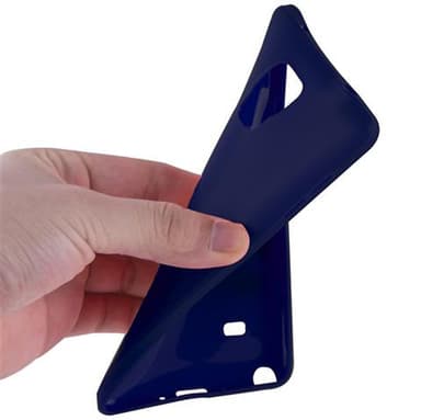 Samsung Galaxy NOTE 4 silikondeksel cover (blå)