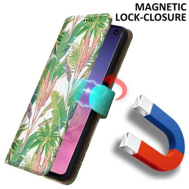 Samsung Galaxy S10 PLUS lommebokdeksel etui (grønn)