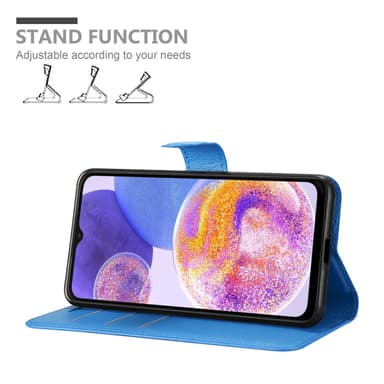 Samsung Galaxy A23 4G lommebokdeksel etui (blå)