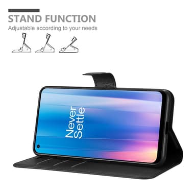 OnePlus Nord CE 2 5G lommebokdeksel etui (svart)