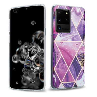 Samsung Galaxy S20 ULTRA lommebokdeksel etui (lilla)