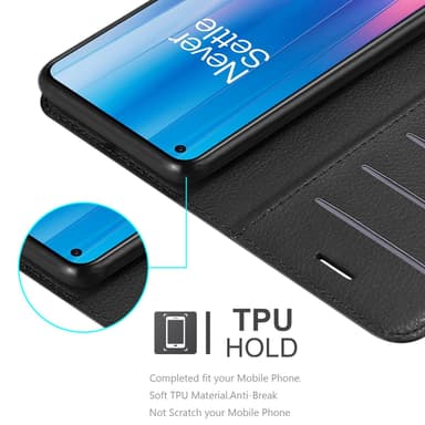OnePlus Nord CE 2 5G lommebokdeksel etui (svart)