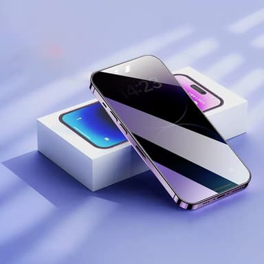 iPhone personvern skjermbeskytter, anti spion, eksplosjonssikker iPhone 13 Pro Max