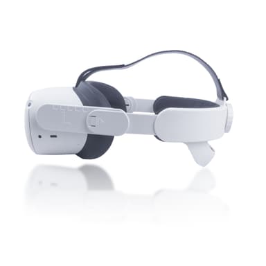 Pannebånd til Oculus Quest 2 3 i hvit plast