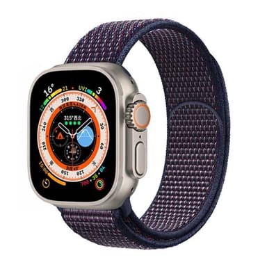 Nylon klokkerem Apple Watch Ultra (49mm) - Indigo