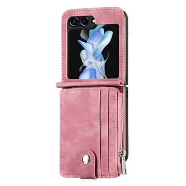 Mobildeksel 2i1 Samsung Galaxy Z Flip 5 - Rosa