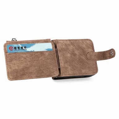 Mobildeksel 2i1 Samsung Galaxy Z Flip 5 - Brun