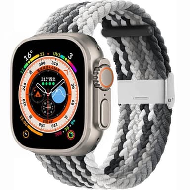Flettet klokkerem Apple Watch Ultra (49mm) - Gradient grey