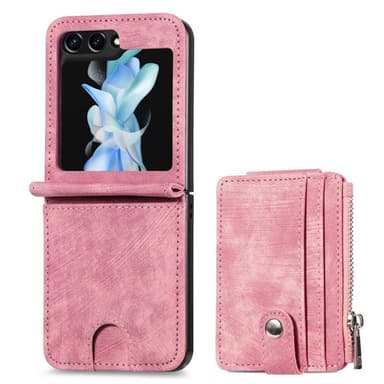 Mobildeksel 2i1 Samsung Galaxy Z Flip 5 - Rosa