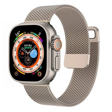 Milanese klokkerem Apple Watch Ultra (49mm) - Vintage gold