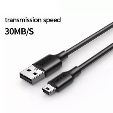 1m USB-A hann til 5Pin mini-USB mannlig dataoverføringslading