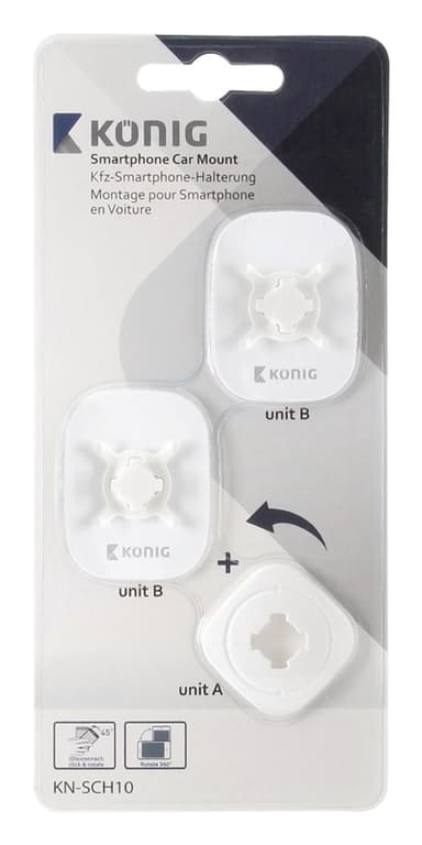 König Smartphone Bilmontering 360 ° For