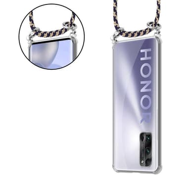 Honor 30 PRO+ Deksel med Halskjede (blå)