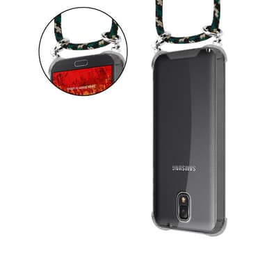Samsung Galaxy NOTE 3 Deksel med Halskjede (brun)