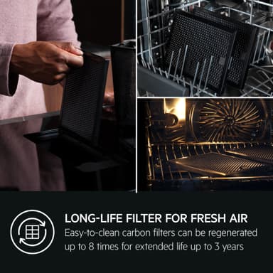 AEG ExtractorHob GCH74B01CB