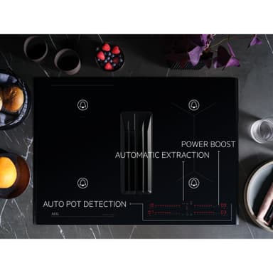 AEG ExtractorHob GCH74B01CB