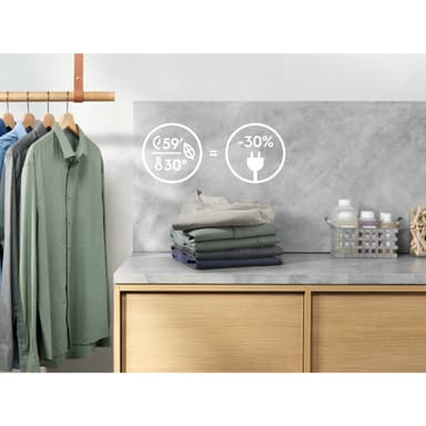 Electrolux Vask/tørk EW8WB864T3 (Hvit)