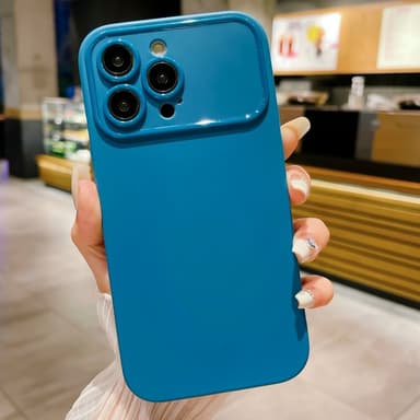 Slim-Fit TPU Telefondeksel til iPhone 15 Plus-deksel - Blå