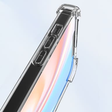 For iPhone 15 dekselveske TPU-ramme+akryl baktelefonveske
