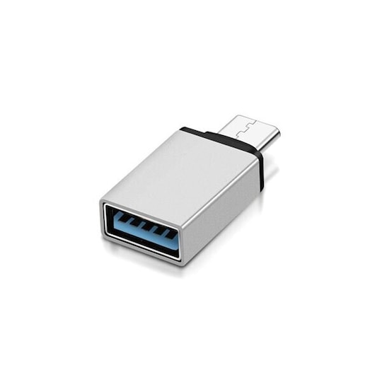 Adapter USB-C till USB-A 3.0 - silver