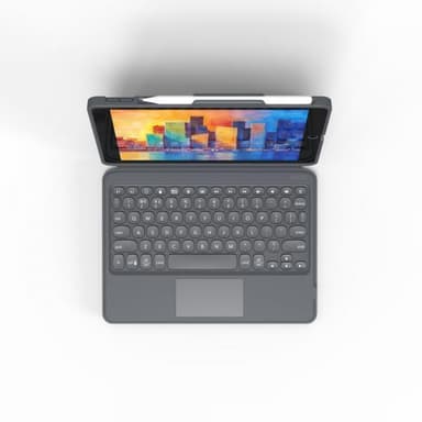 Zagg Pro Keys tastaturdeksel med trackpad til iPad 10.2 (7./8./9. Gen.)