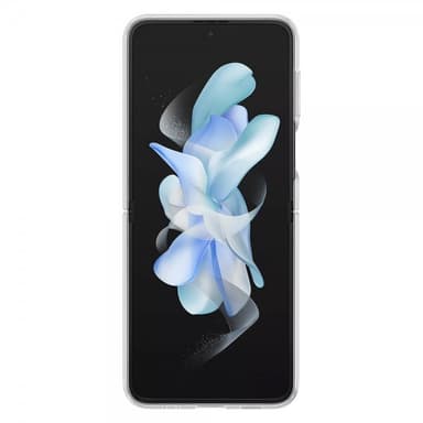 Samsung Galaxy Z Flip 4 deksel med ring (gjennomsiktig)