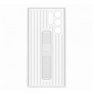 Samsung S22 Ultra beskyttende stativdeksel (hvit)