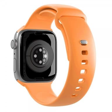 Puro Apple Watch 42/44/45mm/Apple Watch Ultra Armbånd ICON Silicone Band Apricot