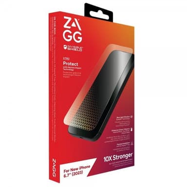 ZAGG InvisibleShield iPhone 15 Plus Skjermbeskytter Glass XTR3