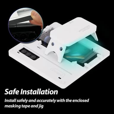 Whitestone Dome Samsung Galaxy Z Fold 5 Skjermbeskytter Dome Glass 2-pakning