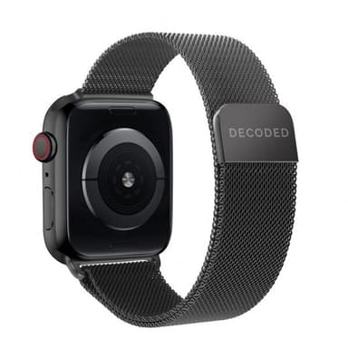 Decoded Apple Watch 38/40/41mm Armbånd Milan Traction Strap Svart