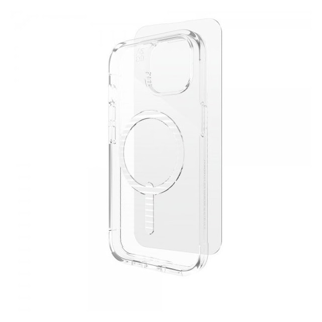 ZAGG iPhone 15 Deksel med Skjermbeskytter Luxe Snap & Glass