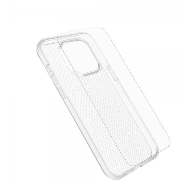Otterbox iPhone 15 Pro Max Deksel Skjermbeskytter React + Glass