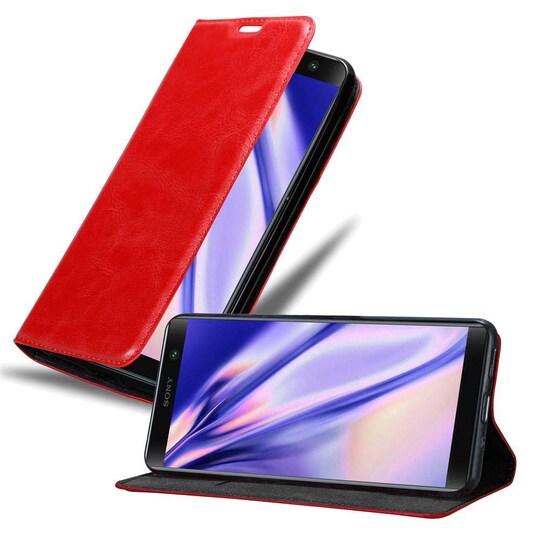 Sony Xperia XA2 PLUS lommebokdeksel case (rød)