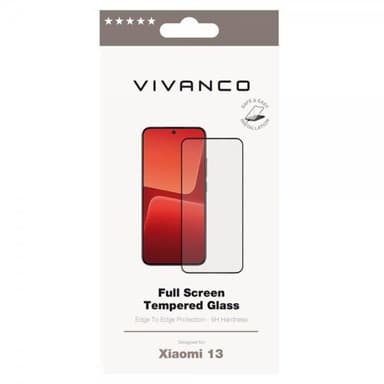 Vivanco Xiaomi 13 Skjermbeskytter Full Screen