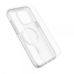 Otterbox iPhone 15 Pro Max Deksel Skjermbeskytter Symmetry Clear MagSafe + Premium Glass