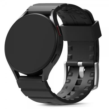 Ringke Samsung Galaxy Watch 20mm Armbånd Rubber One Bold Band Svart