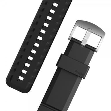 Ringke Samsung Galaxy Watch 20mm Armbånd Rubber One Bold Band Svart