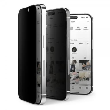 Ringke iPhone 14 Pro Skjermbeskytter Privacy Glass