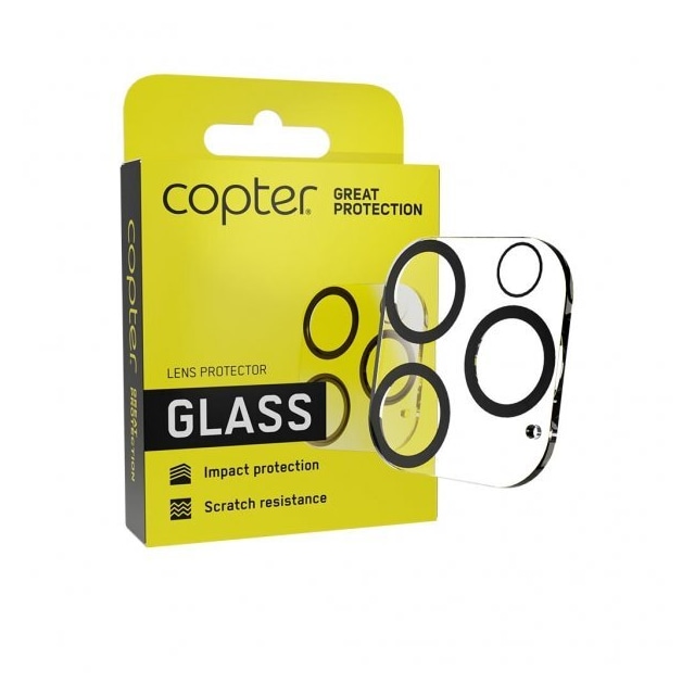 Copter iPhone 12 Pro Max Linsebeskyttelse Exoglass Lens Protector
