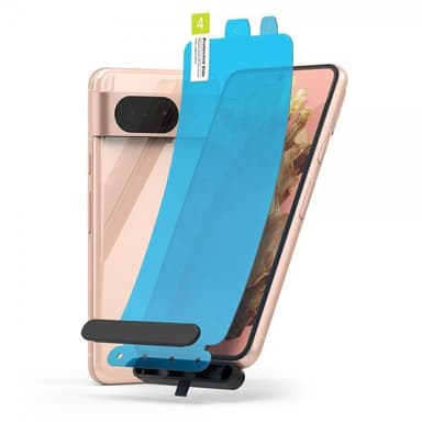 Ringke Google Pixel 8 Skjermbeskytter Dual Easy Film 2-pakning