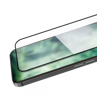 XQISIT iPhone 15 Plus Skjermbeskytter Tough Glass E2E