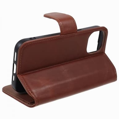 Nordic Covers iPhone 12/iPhone 12 Pro Etui Essential Leather Maple Brown
