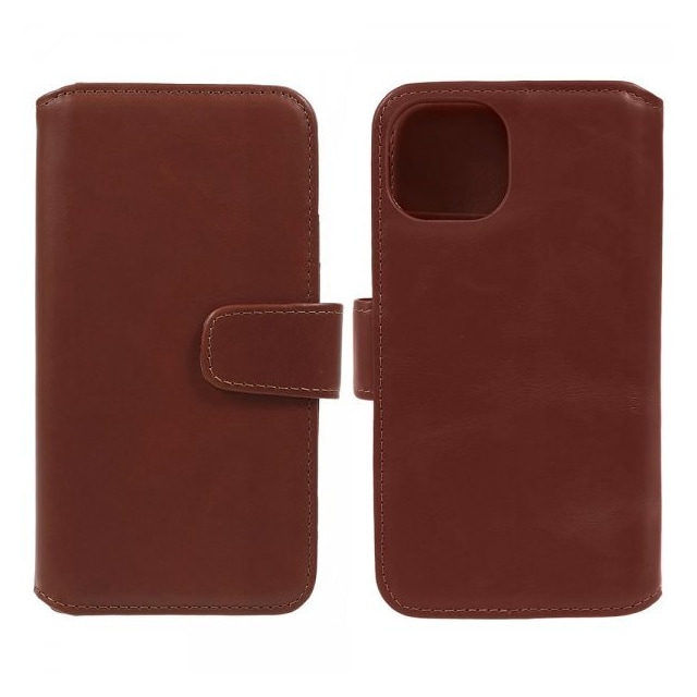 Nordic Covers iPhone 12/iPhone 12 Pro Etui Essential Leather Maple Brown