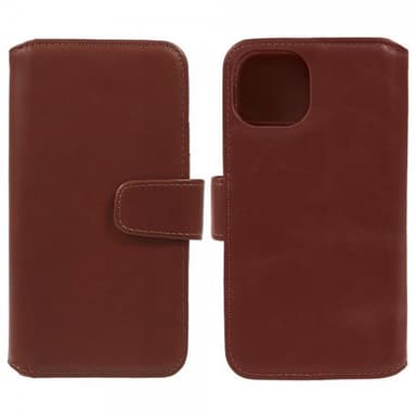 Nordic Covers iPhone 12/iPhone 12 Pro Etui Essential Leather Maple Brown